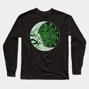 Lovecraft Moon Long Sleeve T-Shirt